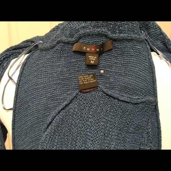 Light indigo, long vest. - Picture 4 of 5